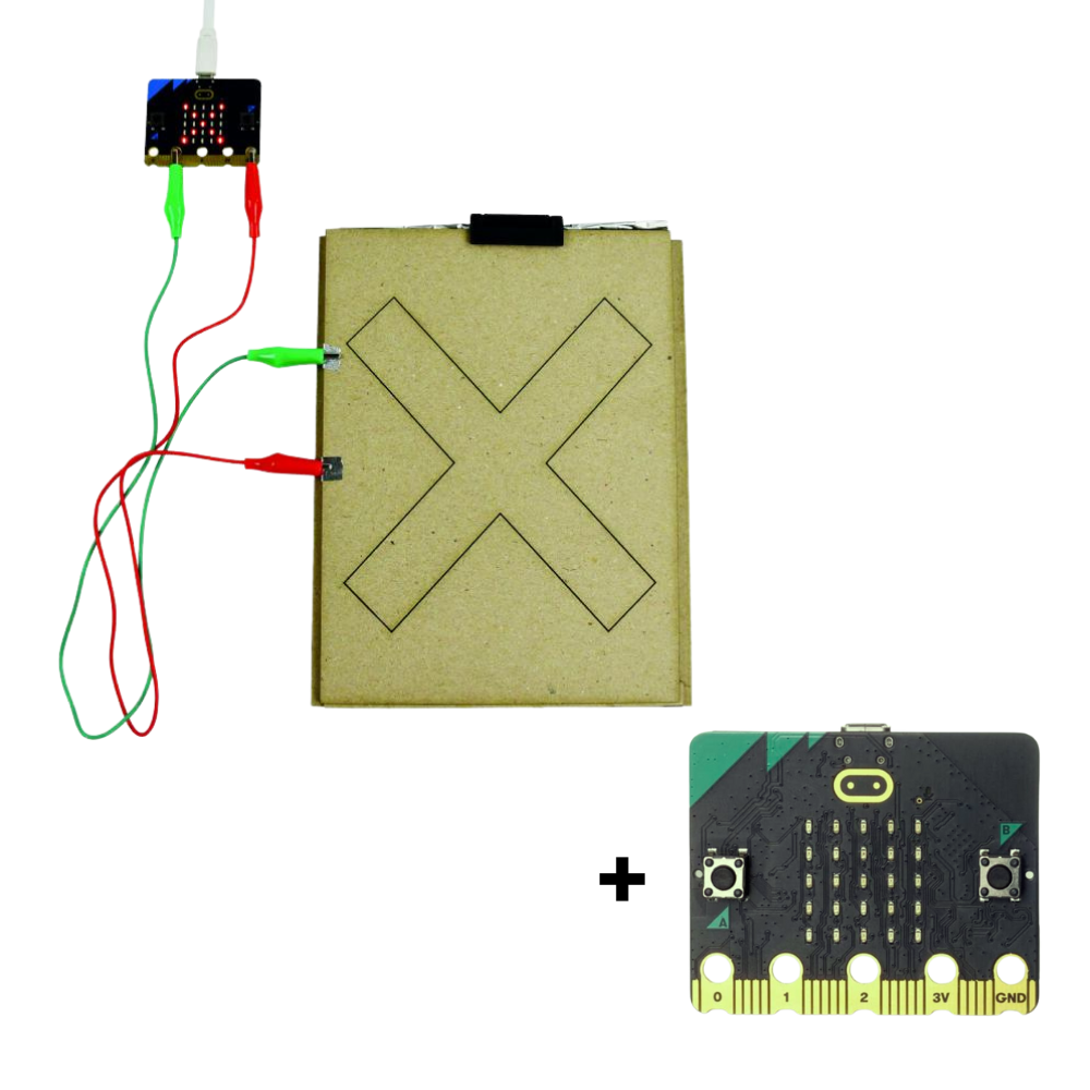 3D connected carpet kit with micro:bit card