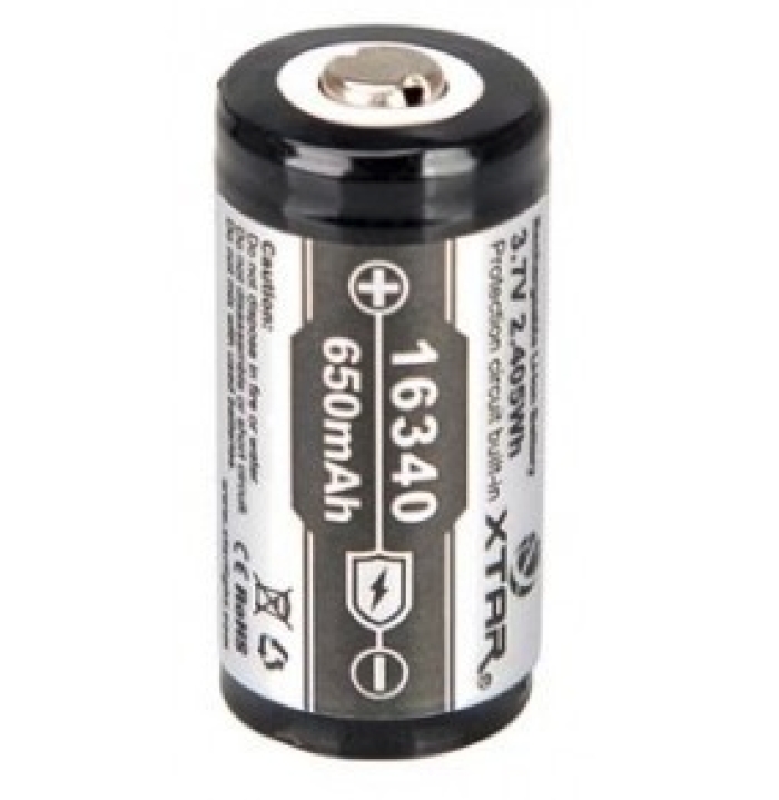 Li-Ion 16340 battery