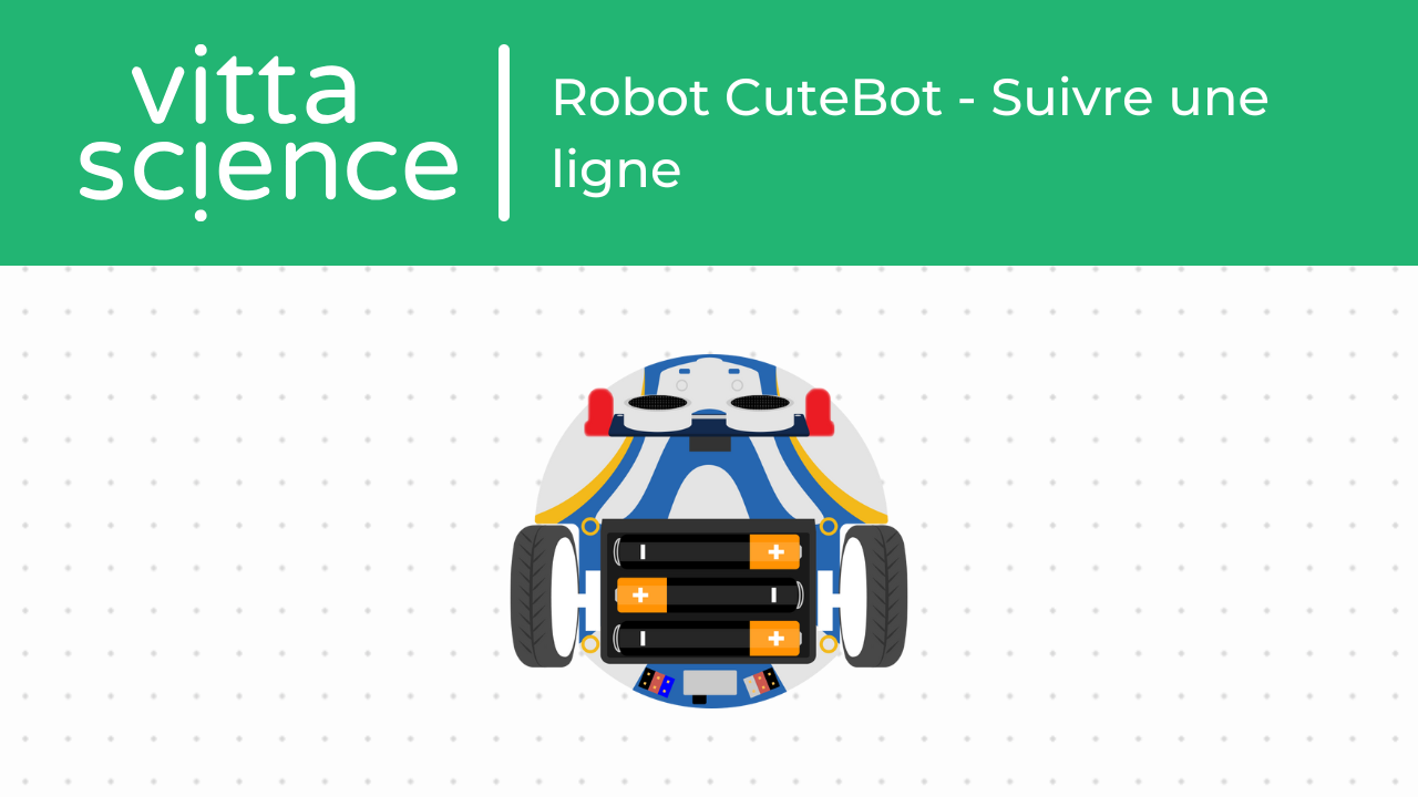Robot CuteBot - Suivre une ligne