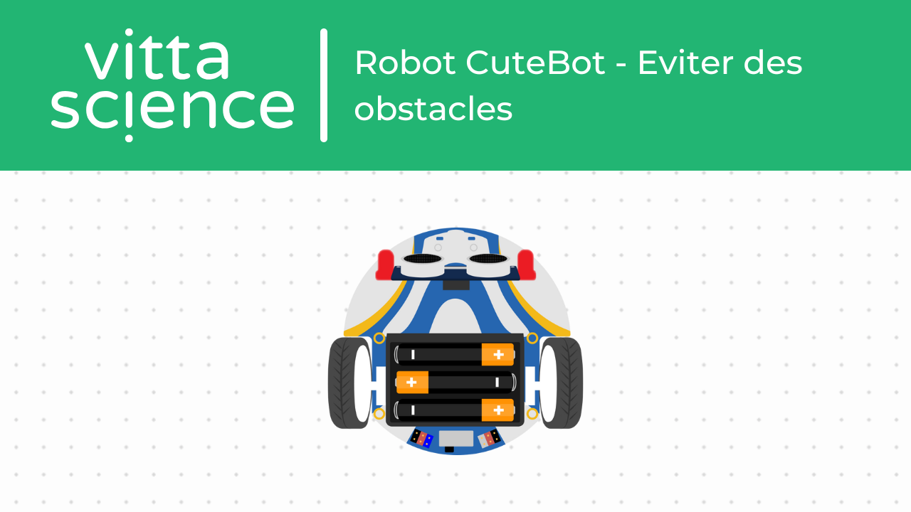 Robot CuteBot - Eviter des obstacles